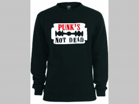 Punks not Dead  mikina bez kapuce